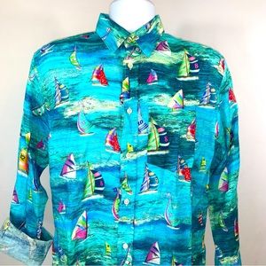 Michael’s Men’s 100% Linen Shirt. NWT.